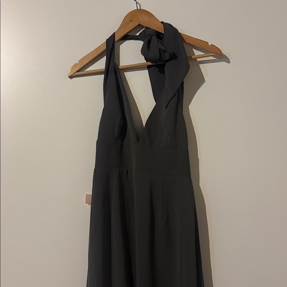Odd Muse The Ultimate Muse Halter Neck Midi Dress Gray NEW Size Small - Picture 14 of 15